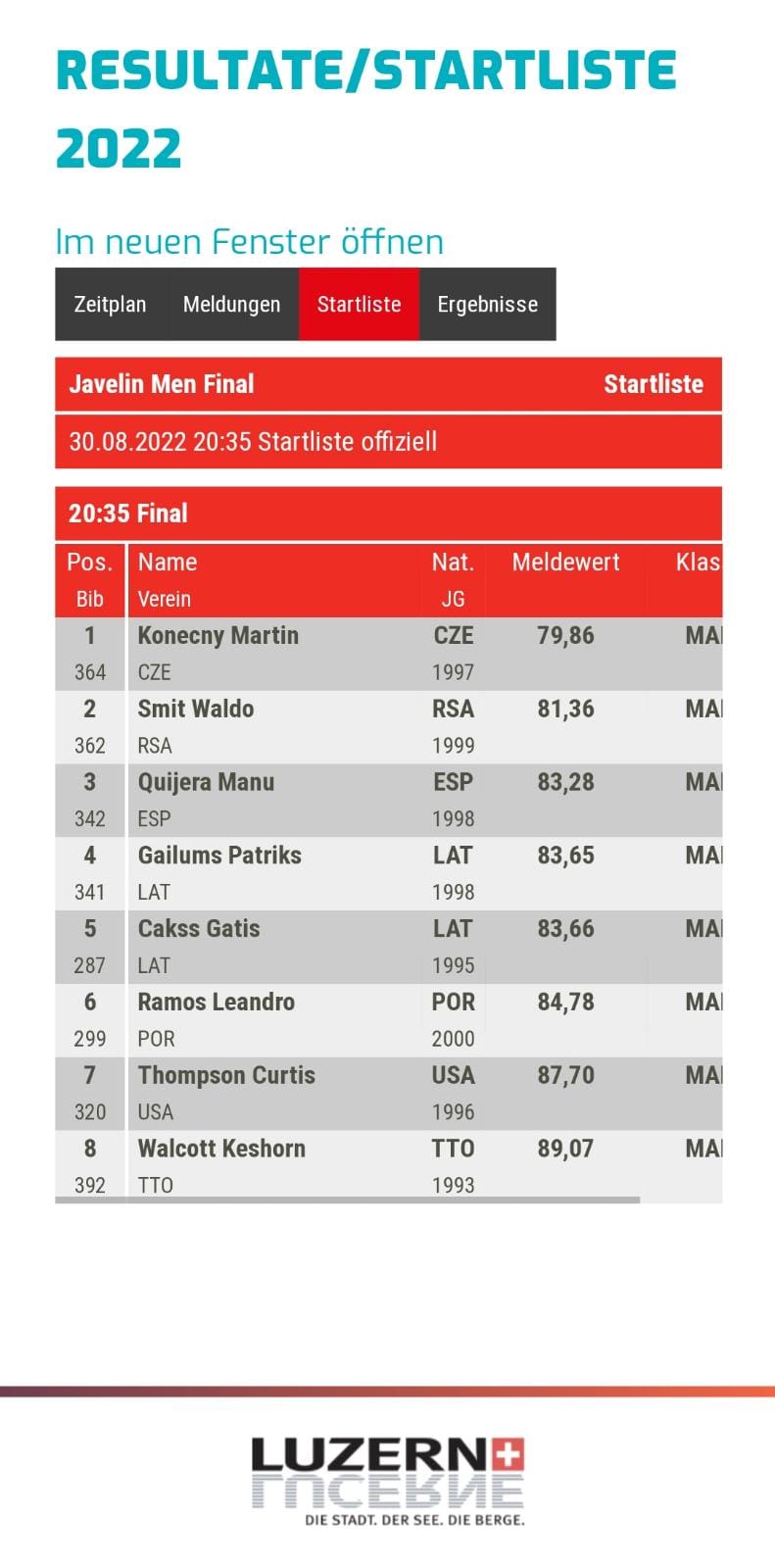 Manu Quijera en Suiza